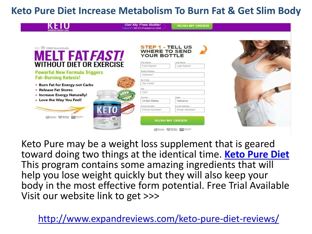 keto pure diet increase metabolism to burn