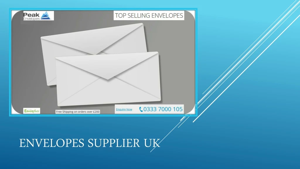 envelopes supplier uk