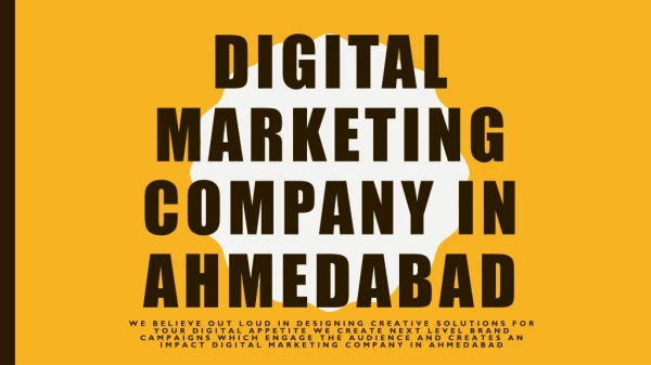 Digital Marketing Company In Ahmedabad
