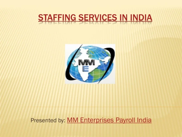 MM Enterprises Staffing Services in India