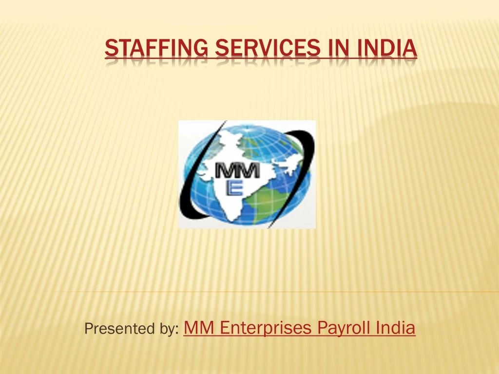 presented by mm enterprises payroll india
