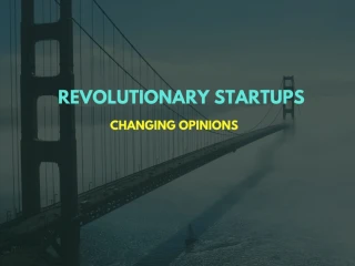 Revolutionary Startups - slide 1
