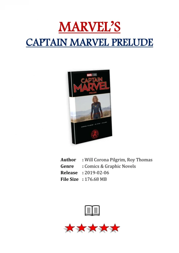 [Free Download] PDF eBook and Read Online Marvel's Captain Marvel Prelude