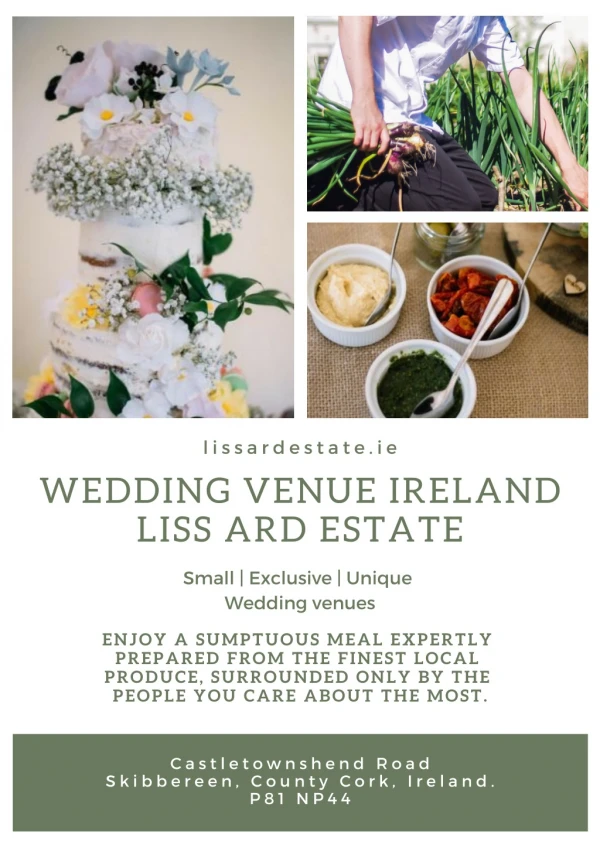 Small | Exclusive | Unique Wedding venues Ireland