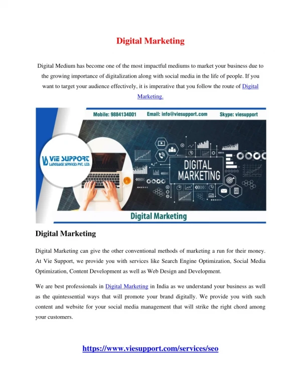 digital marketing
