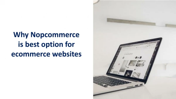 Why Nopcommerce is best option for ecommerce websites