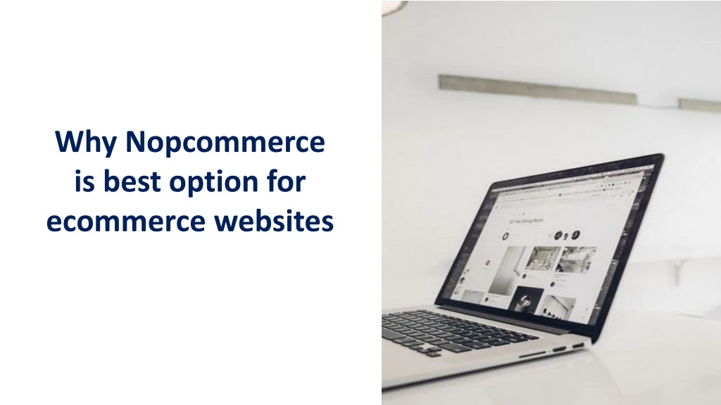 why nopcommerce is best option for ecommerce