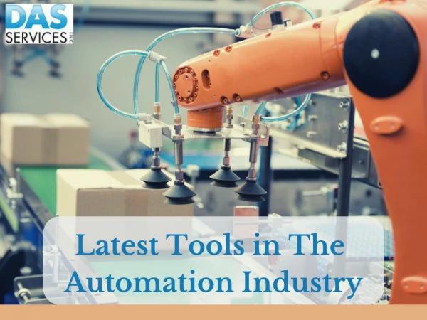 Advances in Manufacturing Automation Industry