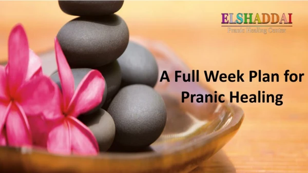 A pranic healing plan by Elshaddai pranic healing center