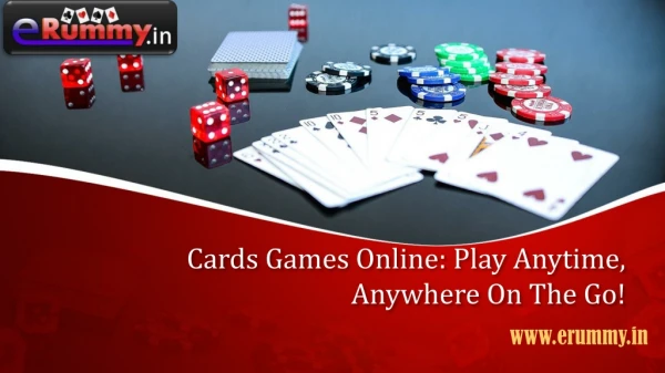 Cards Games Online: Play Anytime, Anywhere On The Go!