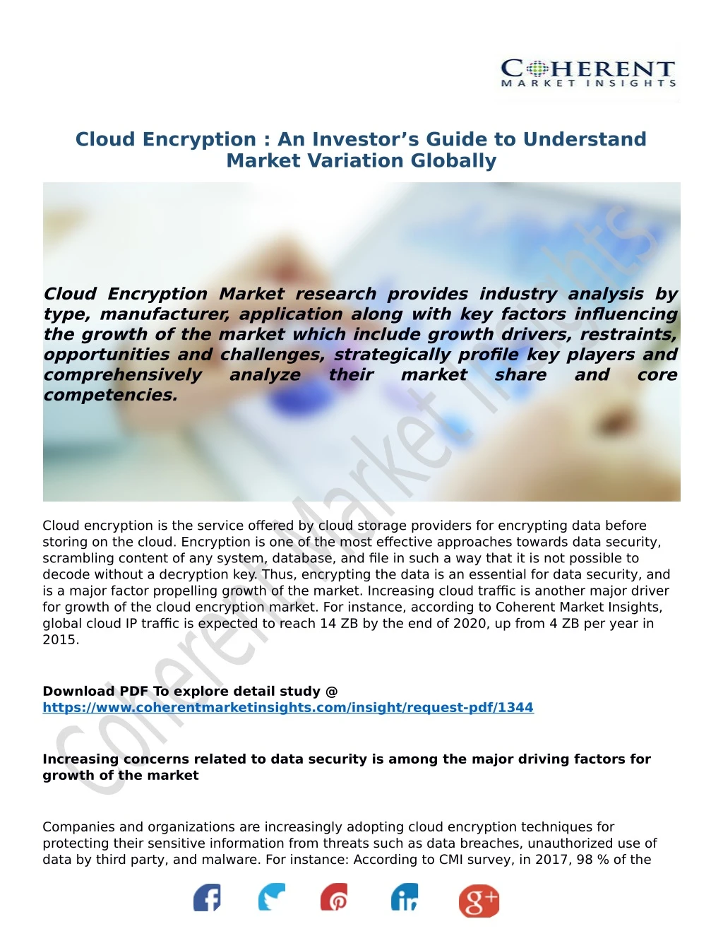 cloud encryption an investor s guide