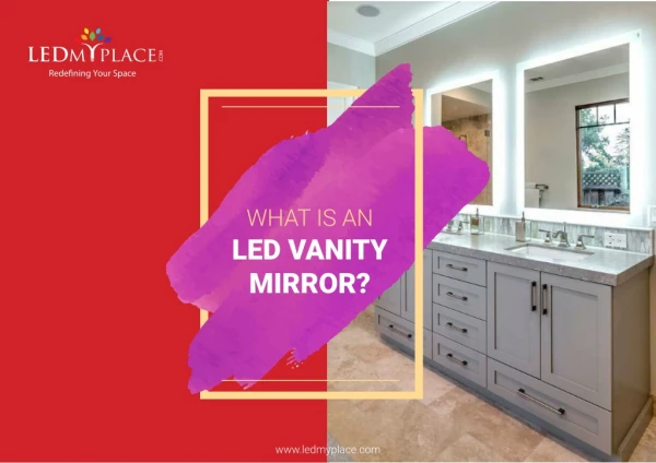 Modern LED Vanity Mirror - Makeup Mirrors - USA