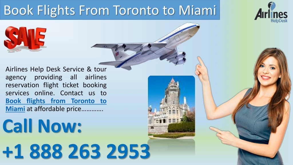 book flights from toronto to miami