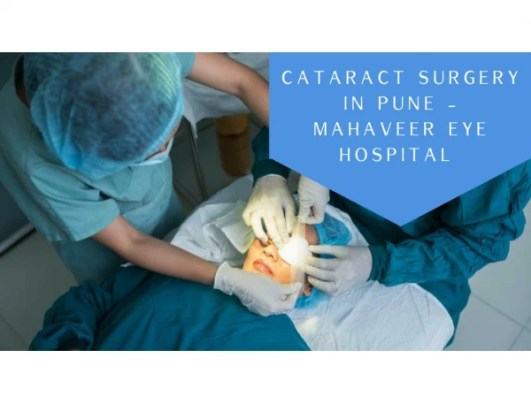 Cataract/ motibindu surgery in Pune| Best cataract surgeon in Pune