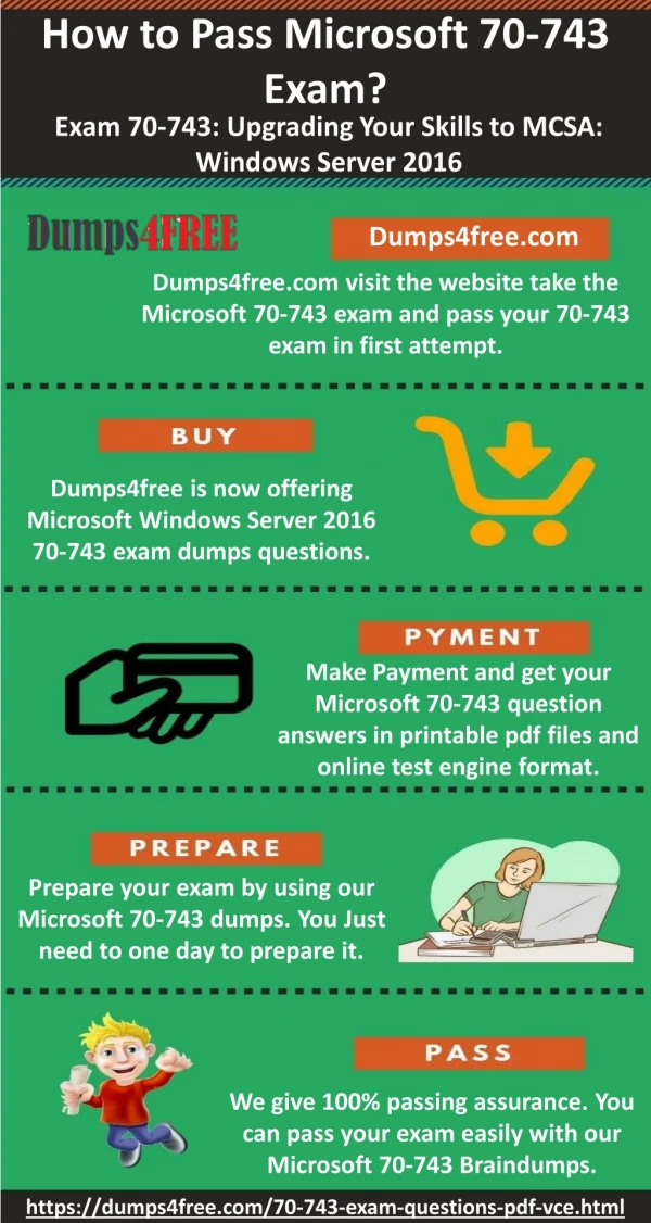 Microsoft (MCSA: Windows Server 2016) 70-743 Dumps PDF