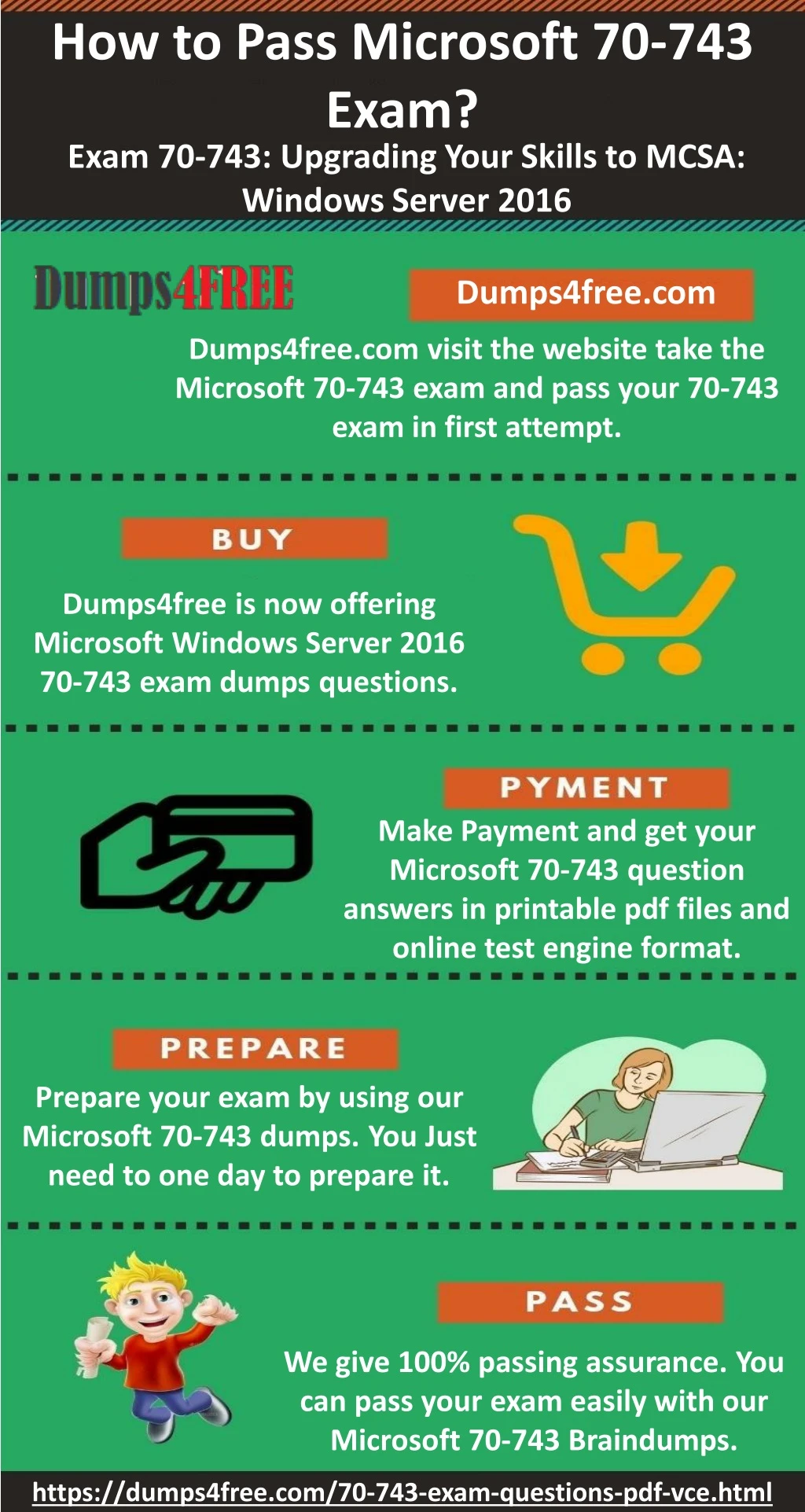 how to pass microsoft 70 743 exam