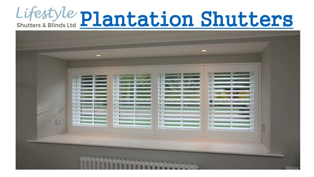 plantation shutters