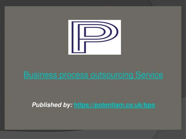 Business process outsourcing Service