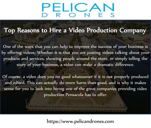 Top Reasons to Hire a Video Production Company