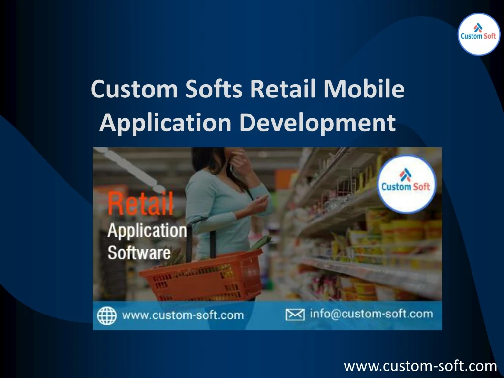 custom softs retail mobile application development