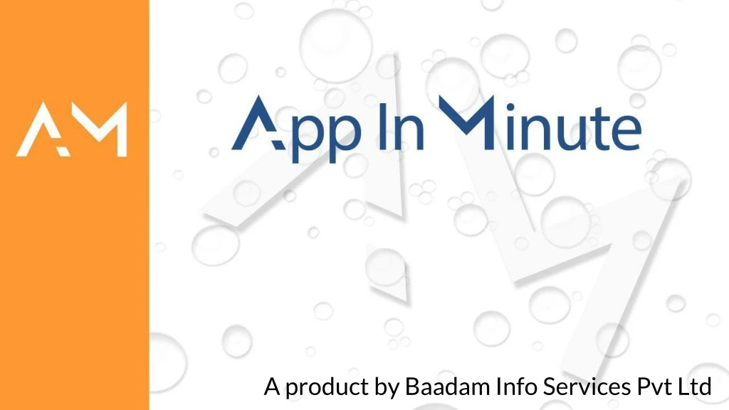 a product by baadam info services pvt ltd
