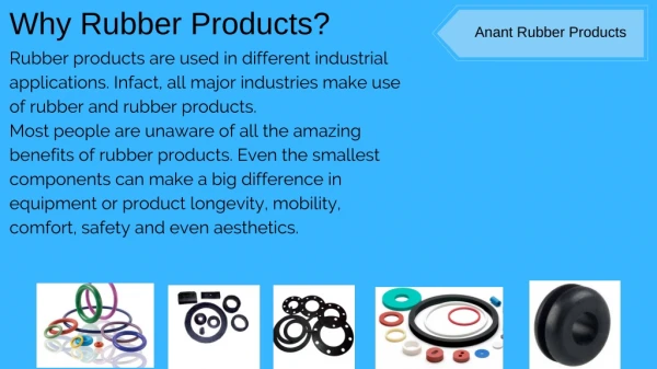 Rubber Products- Anant Rubber Products