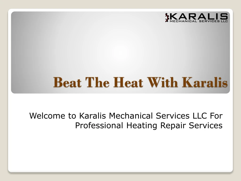 beat the heat with karalis
