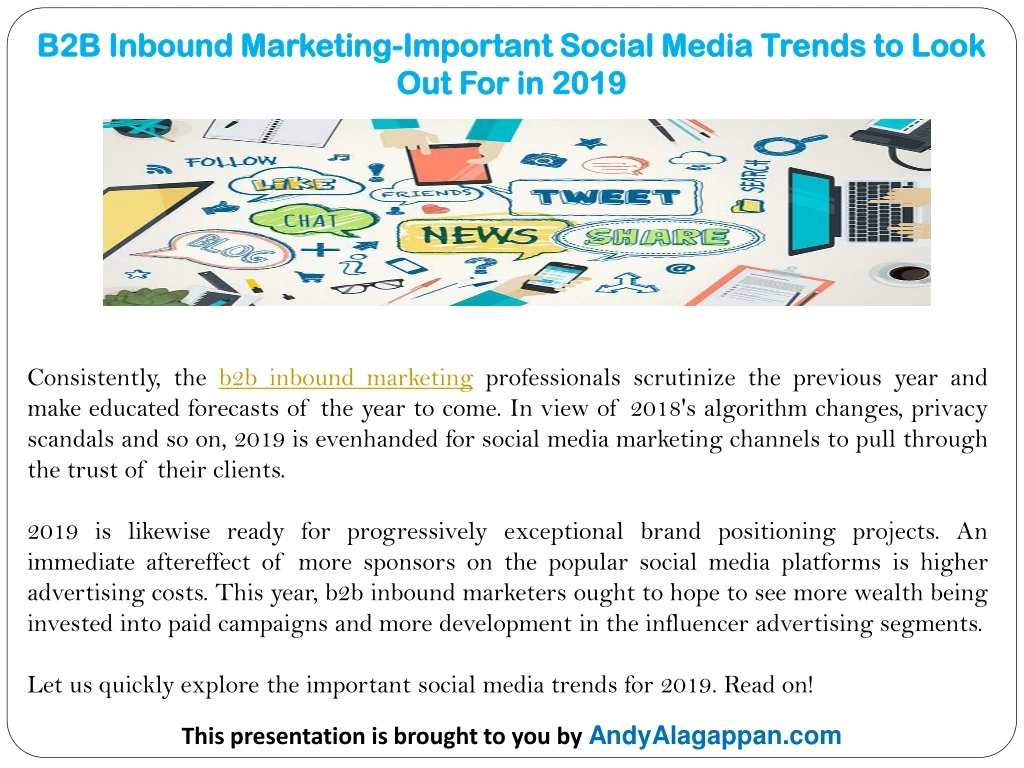 b2b inbound marketing important social media trends to look out for in 2019