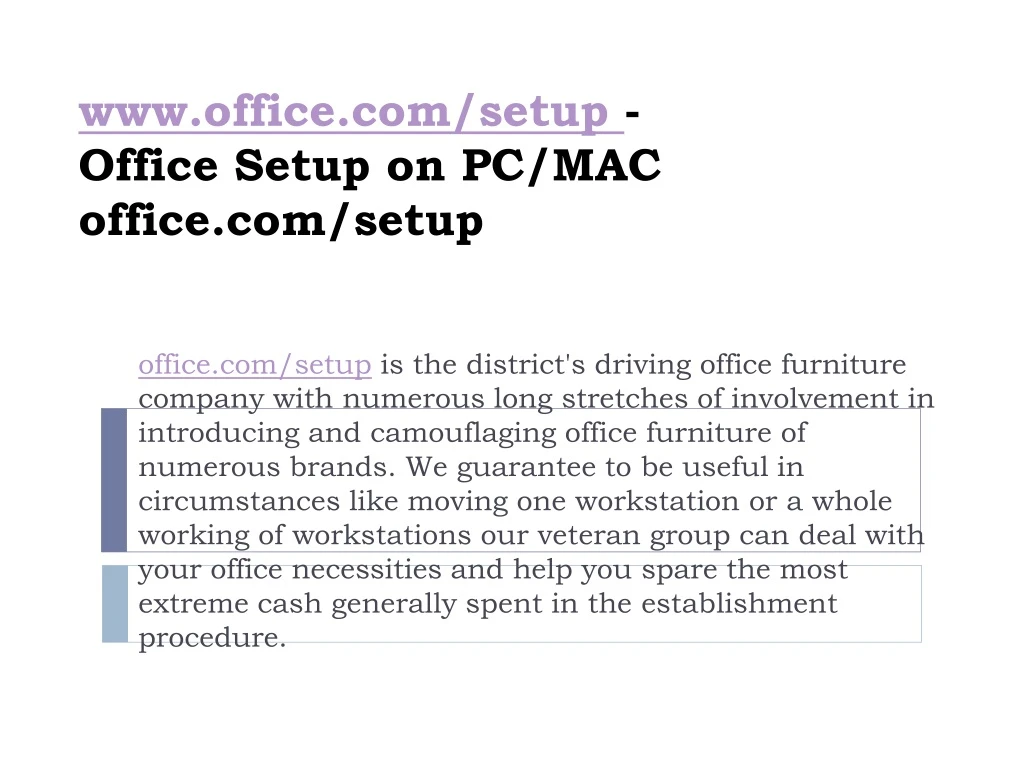 www office com setup office setup on pc mac office com setup