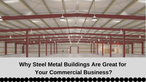 Prefabricated Commercial Steel Structure Metal Building