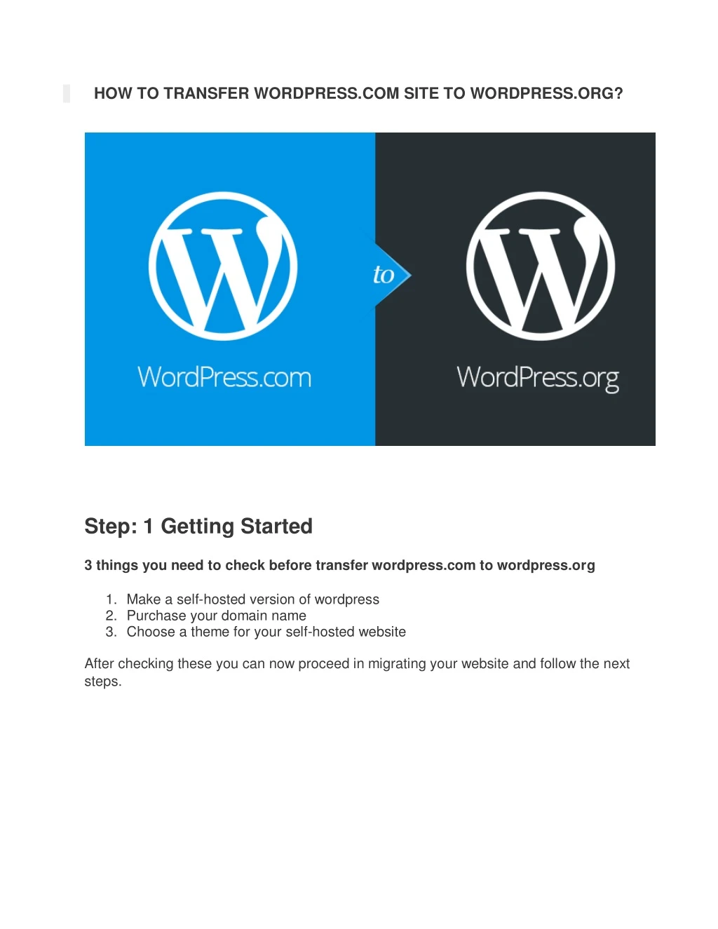 how to transfer wordpress com site to wordpress