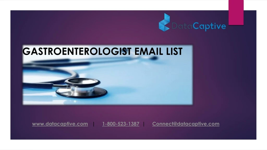 gastroenterologist email list