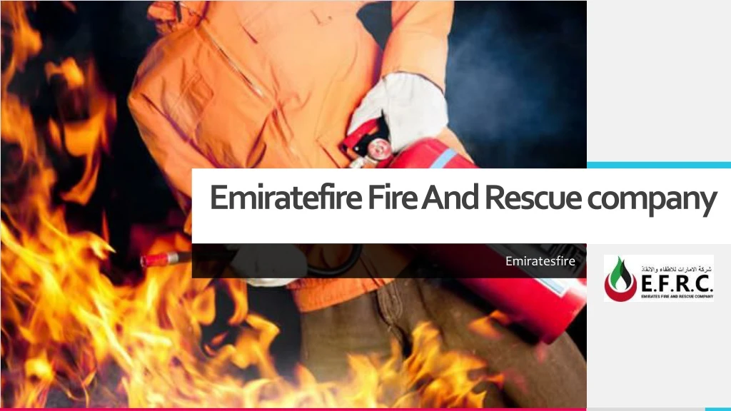 emiratefire fire and rescue company