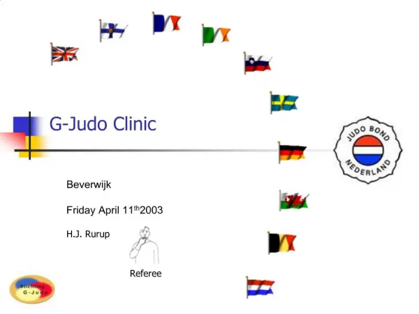 G-Judo Clinic