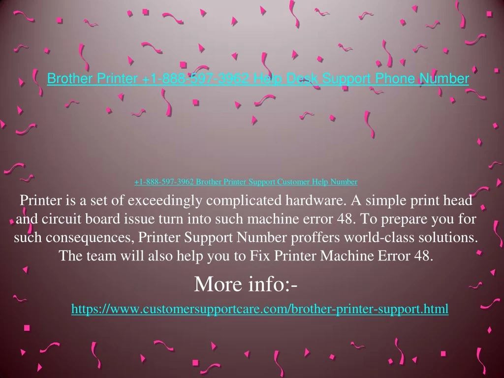 brother printer 1 888 597 3962 help desk support