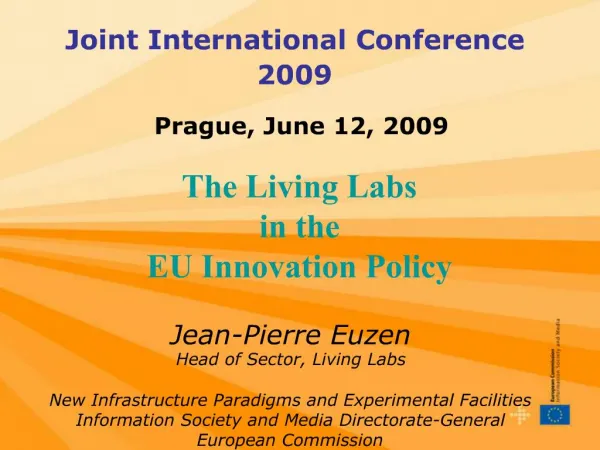 Joint International Conference 2009