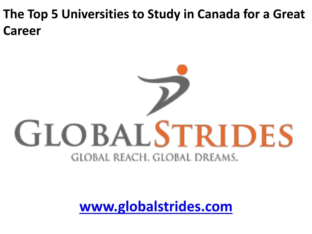 the top 5 universities to study in canada