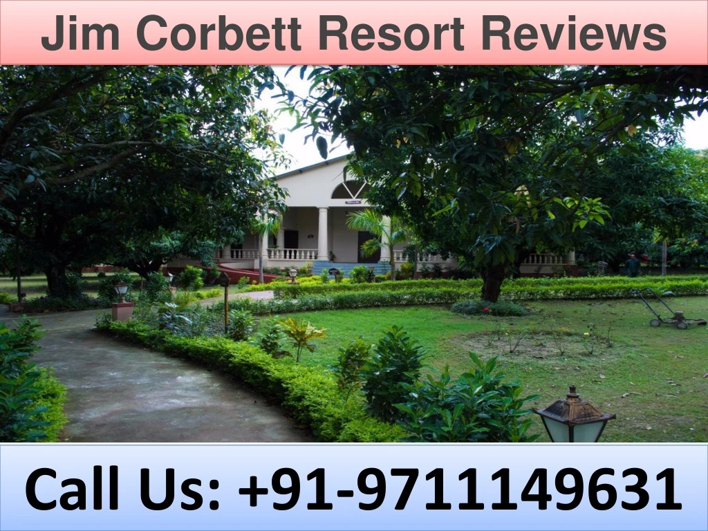 jim corbett resort reviews