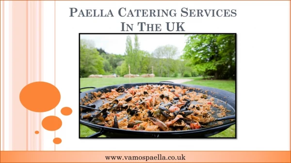 Top-Rated Paella Catering Services In The UK