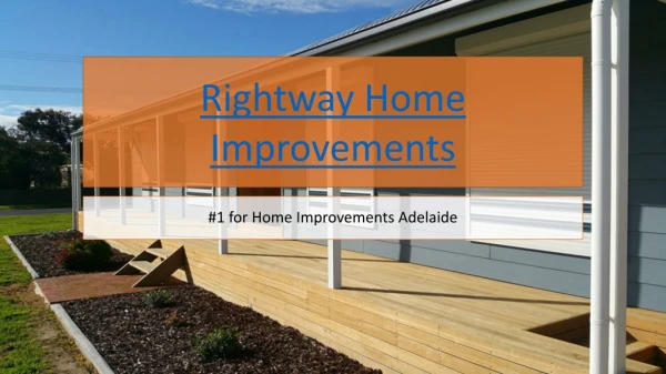 Adelaide Home Improvement Service Company