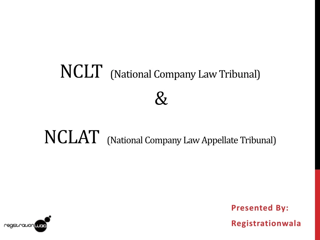 nclt national company law tribunal