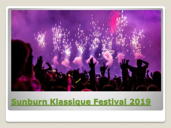 Sunburn Festival 