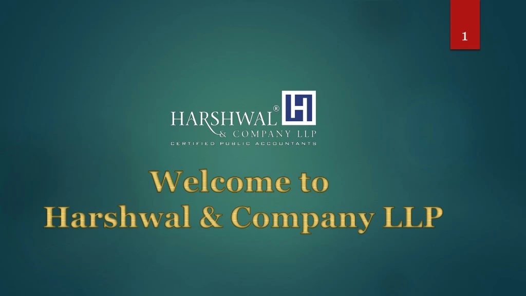 welcome to harshwal company llp