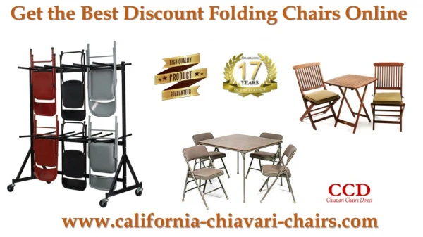Get the Best Discount Folding Chairs Online
