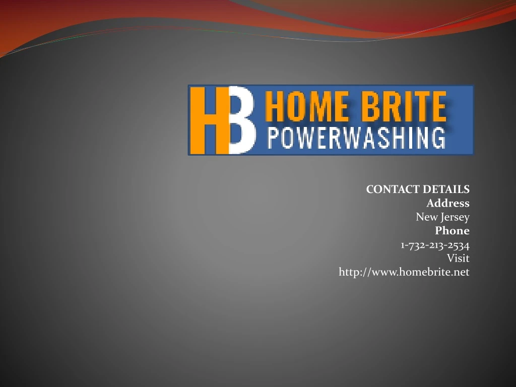 contact details address new jersey phone 1 732 213 2534 visit http www homebrite net