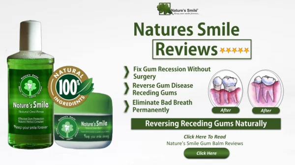 Nature's Smile Gum Balm Reviews