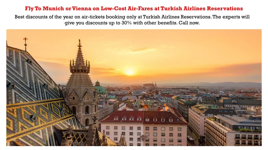fly to munich or vienna on low cost air fares