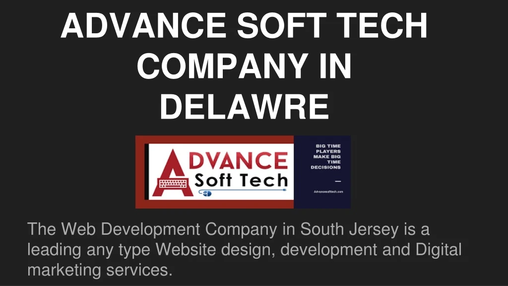 advance soft tech company in delawre