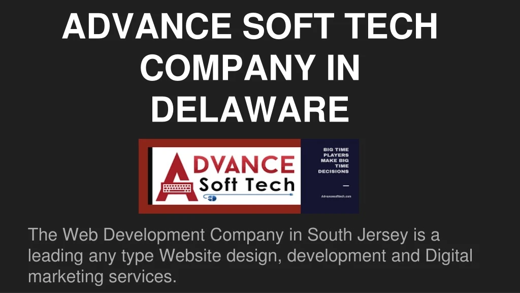 advance soft tech company in delaware