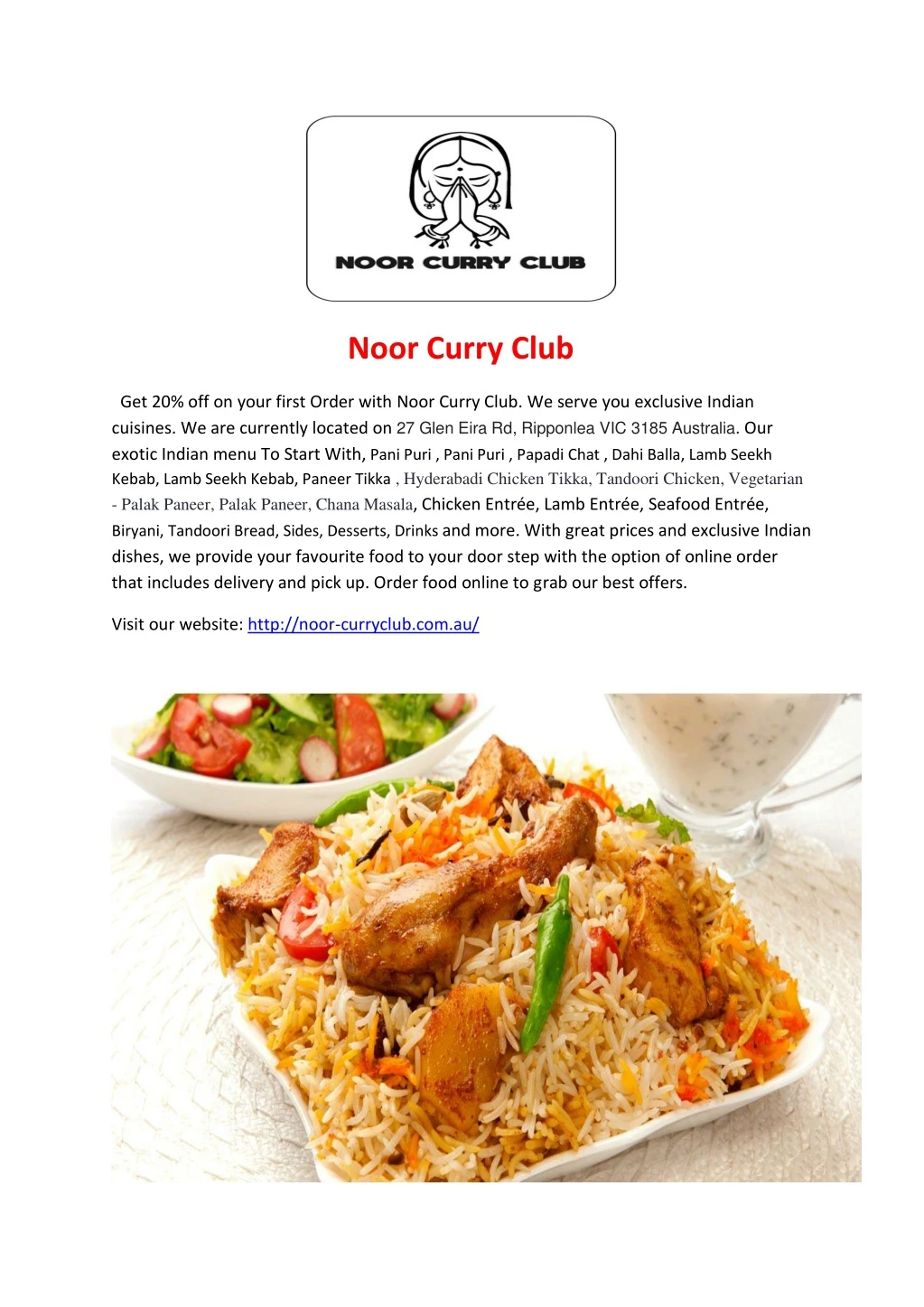 noor curry club